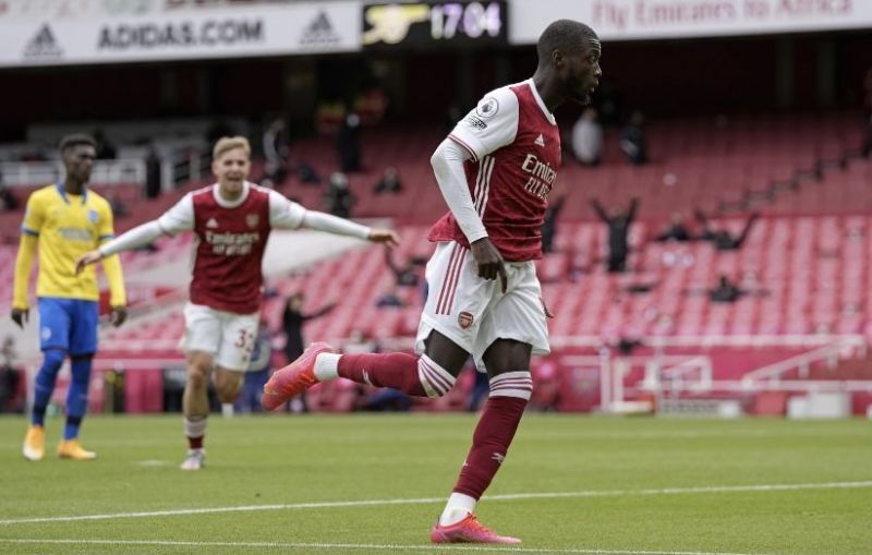 Nicolas Pepe has been in imperious form in the last few weeks.