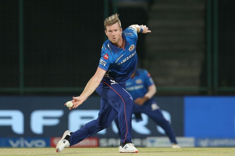 The Mumbai Indians brought in Jimmy Neesham for their last encounter against CSK [P/C: iplt20.com]