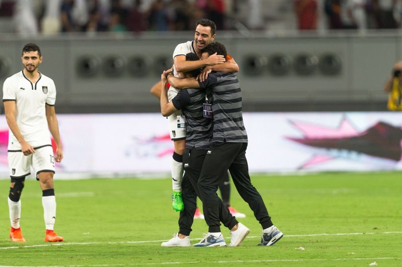 Xavi was a player before manager at Al Sadd. (Photo by Neville Hopwood/Getty Images for Qatar 2022)