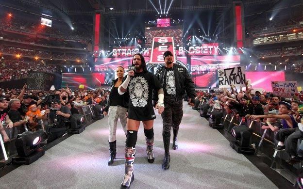 CM Punk leading the Straight Edge Society