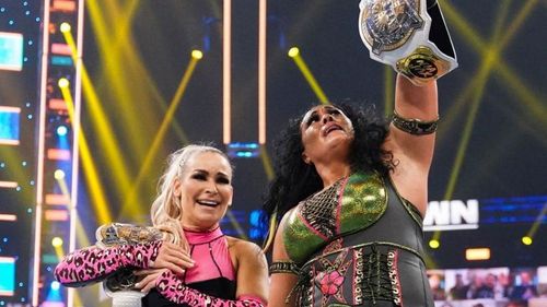 Tamina and Natalya recently captured the Women's Tag Team Championships for the first times in their respective WWE careers