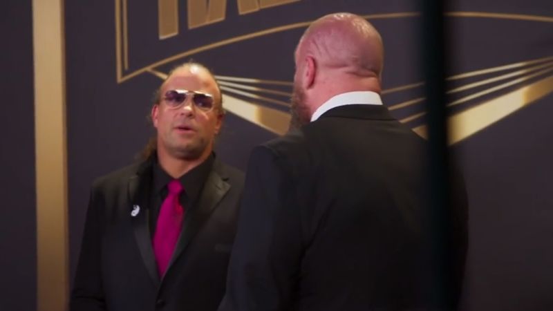 RVD and Triple H at the 2021 WWE Hall of Fame