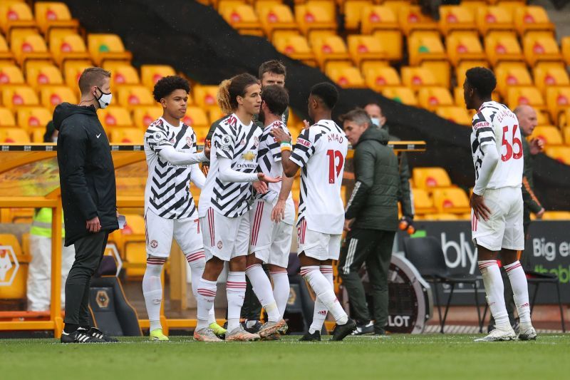 A whole host of exciting youngsters took to the field for Manchester United.