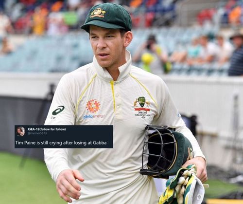 Tim Paine's comments attracted heavy trolling on Thursday