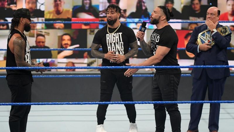 Roman Reigns and Jimmy Uso could kickstart a title feud this week itself