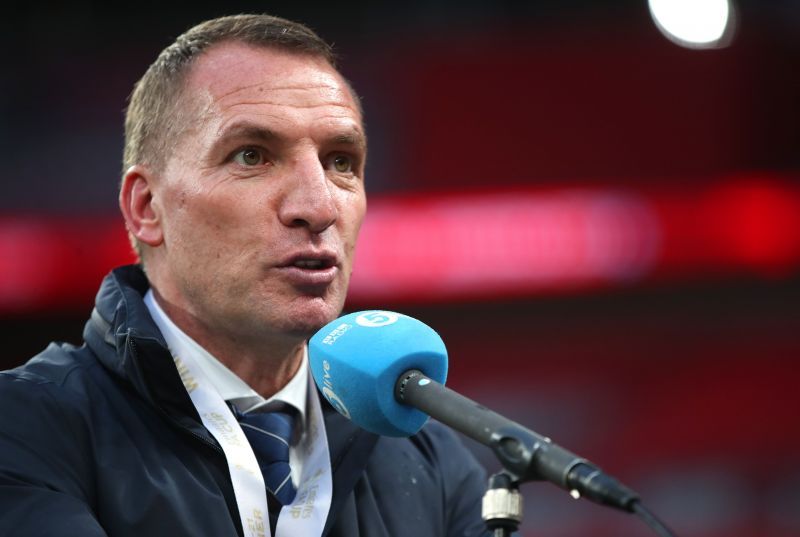 Leicester City manager Brendon Rodgers. (Photo by Nick Potts - Pool/Getty Images)