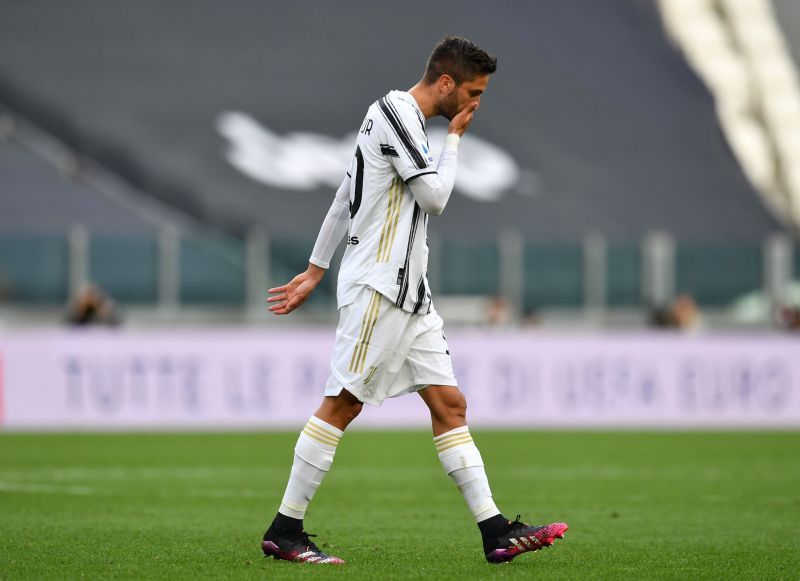 Rodrigo Bentancur was sent off against Inter Milan