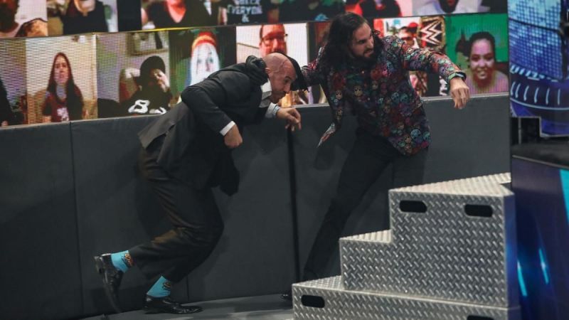 Cesaro has managed to irk both Roman Reigns and Seth Rollins