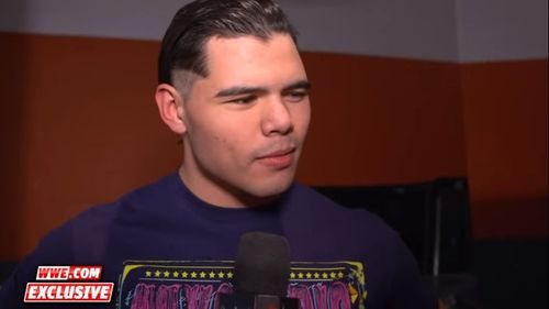 Humberto Carrillo's match against Sheamus came to an abrupt end