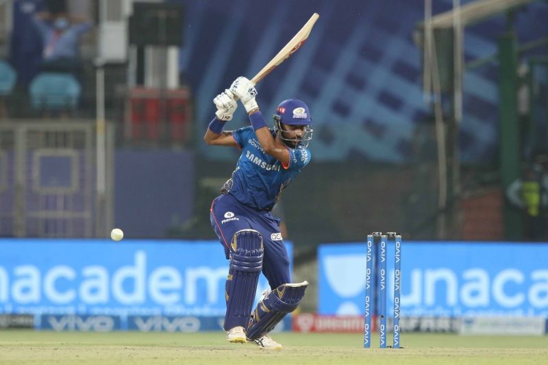 Krunal Pandya averages 13.60 with the bat in IPL 2021 [P/C: iplt20.com]