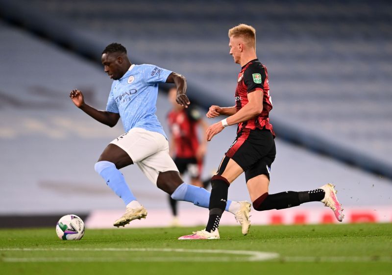 Manchester City left-back Benjamin Mendy arrived at the Etihad in 2017