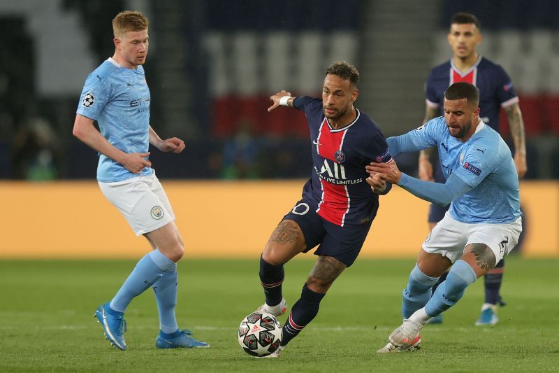 Paris Saint-Germain take on Manchester City this week