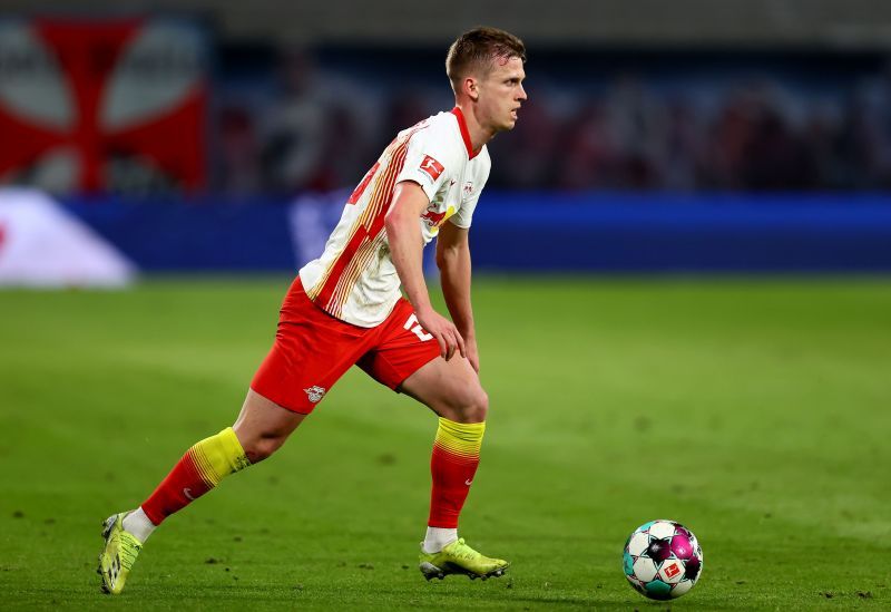 Dani Olmo in action for RB Leipzig
