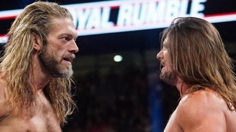 Edge and AJ Styles want to face each other.