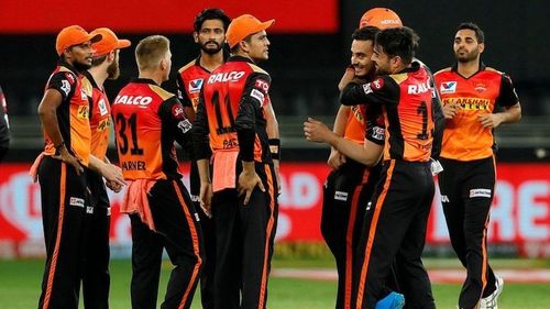 SRH haven't had many things to cheer about this season. (Source: BCCI)