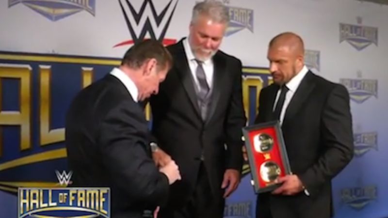 Kevin Nash was inducted into Vince McMahon&#039;s WWE Hall of Fame in 2015 (individual) and 2020 (nWo)