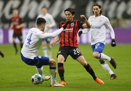 Eintracht Frankfurt beat Schalke 3-1 earlier this season