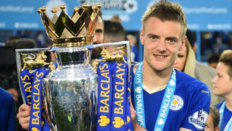 Jamie Vardy was the unlikely protagonist of Leicester City&#039;s improbable Premier League win in 2016