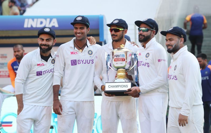 The Indian cricket team is a on a three-match winning streak in the Test format