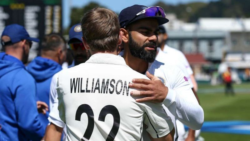 Virat Kohli and Kane Williamson