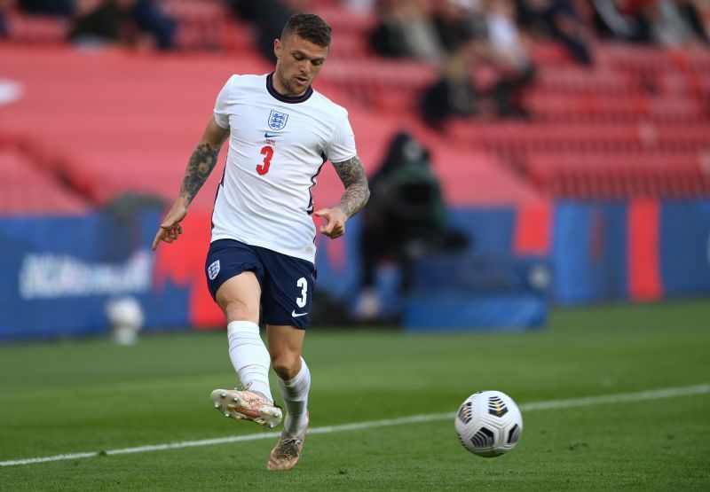 Kieran Trippier in action for England in an international friendly