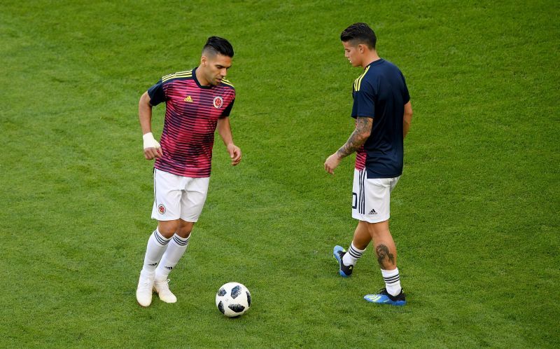 James Rodriguez and Radamel Falcao will be huge misses for Colombia