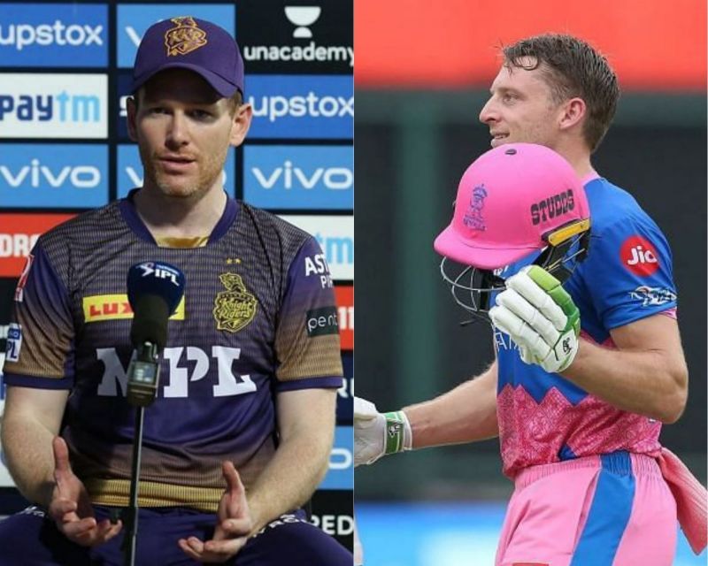 Eoin Morgan (L) and Jos Buttler