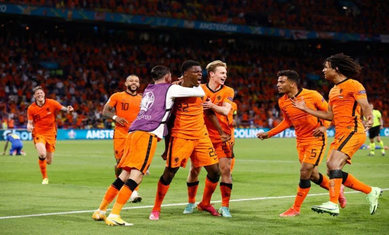 The Netherlands saw off Ukraine in an enticing clash