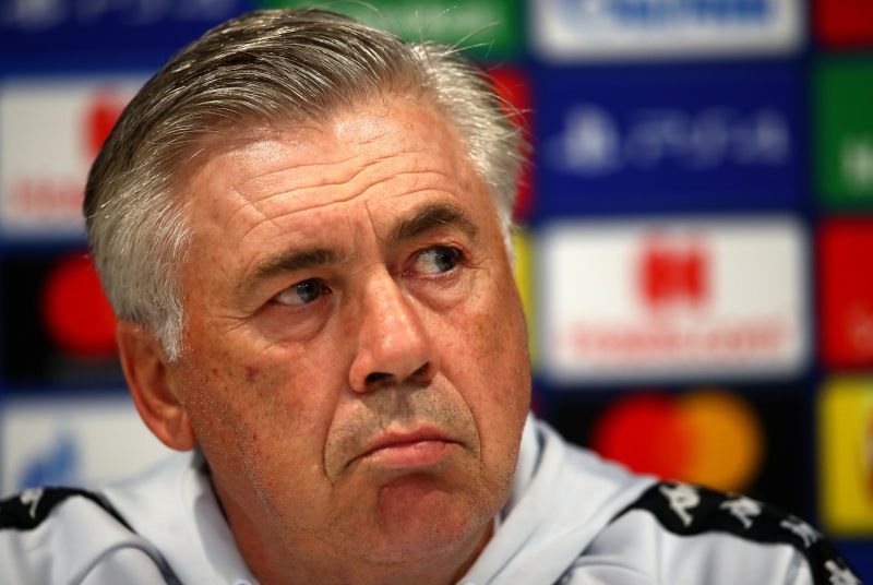 Real Madrid manager Carlo Ancelotti