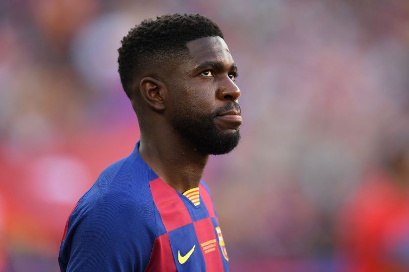 Samuel Umtiti of Barcelona