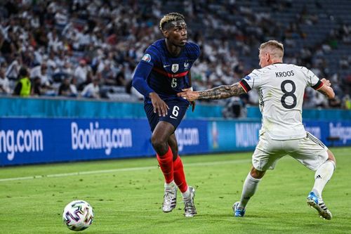 EPogba was man of the match as France beat Germany