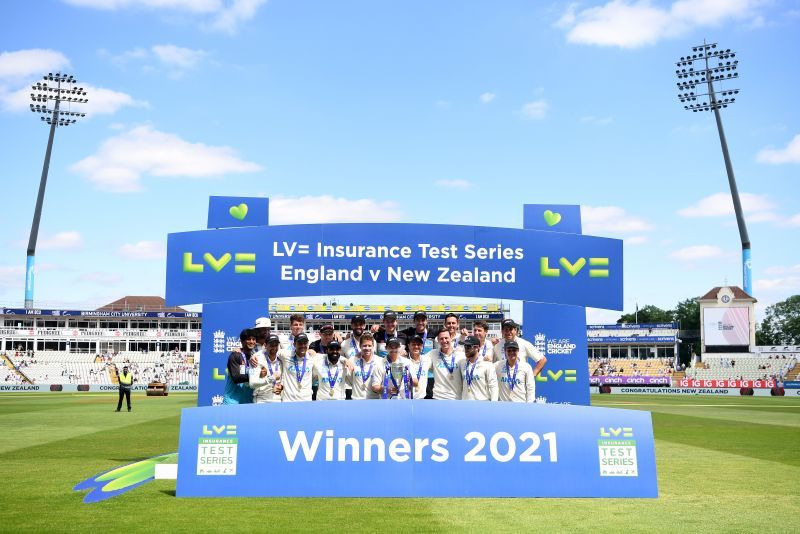 New Zealand recently won a Test series in England