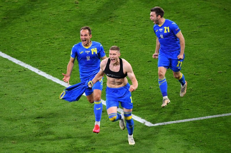 Artem Dovbyk scored a late winner for Ukraine against Sweden