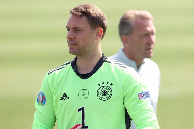 Manuel Neuer earned his 100th cap for Germany last week.