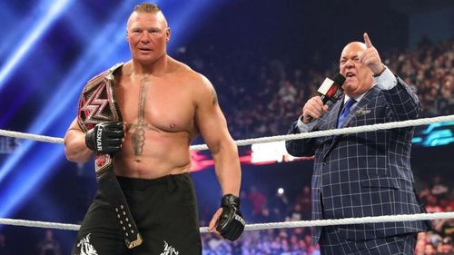 Brock Lesnar hasn't been seen on WWE television since losing the WWE Championship to Drew McIntyre at WrestleMania 36 Night Two