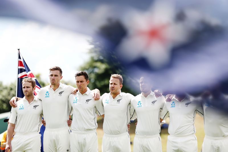 From left: Kane Williamson, Tim Southee, Trent Boult and Neil Wagner.