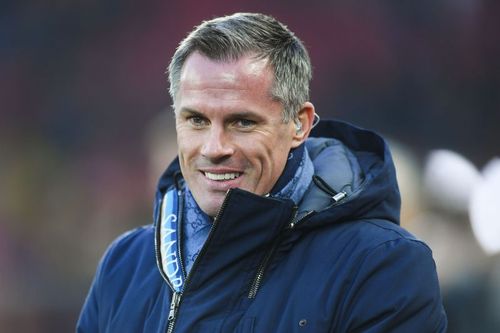 Sky Sports pundit Jamie Carragher. (Photo by Michael Regan/Getty Images)