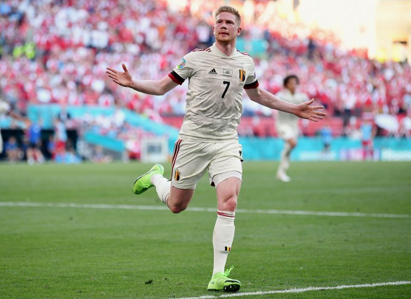 Kevin De Bruyne&#039;s played a pivotal role in Belgium&#039;s victory over Denmark