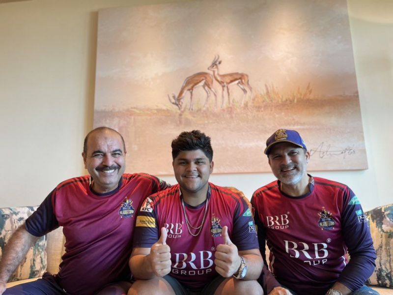 Azam Khan is currently in the United Arab Emirates for PSL 2021 (Image Courtesy: Twitter)