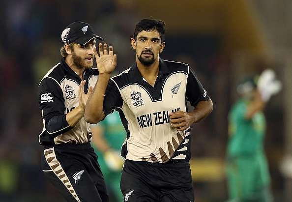 Kane Williamson and Ish Sodhi