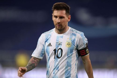 Lionel Messi scored in Argentina draw. (Photo by Buda Mendes/Getty Images)