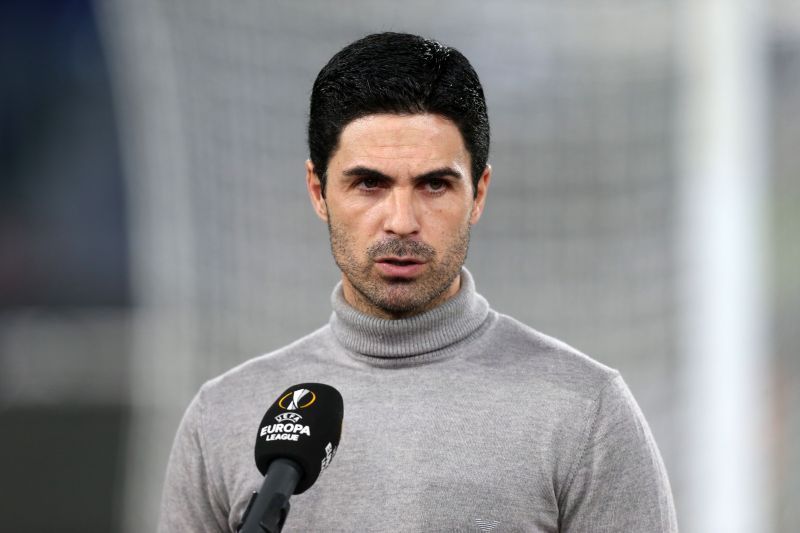 Arsenal manager Mikel Arteta. (Photo by Paolo Bruno/Getty Images)