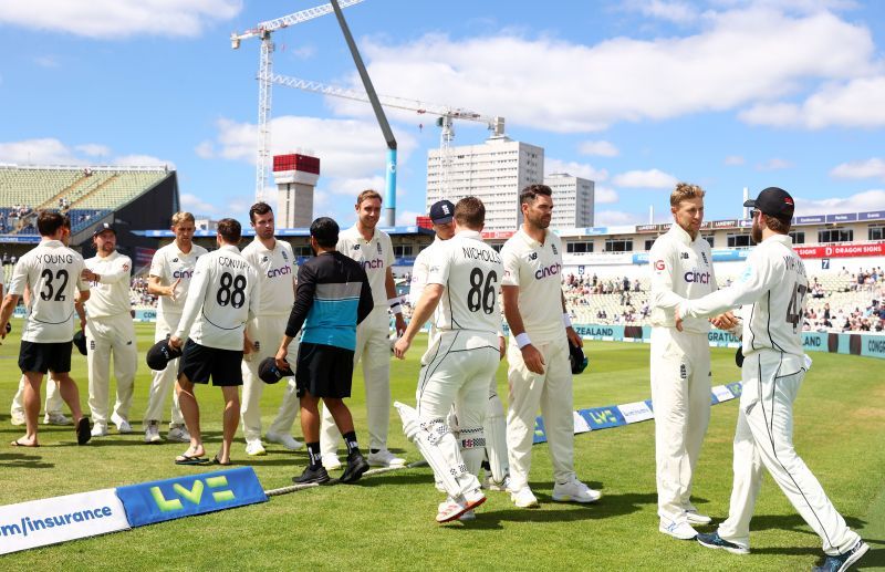 New Zealand defeated England in an away Test series for the first time in this century