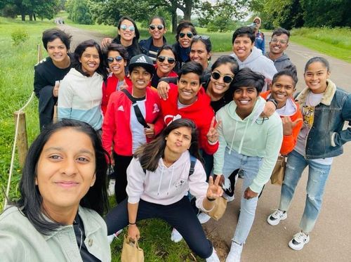 India women cricketers enjoy a day out in Bristol