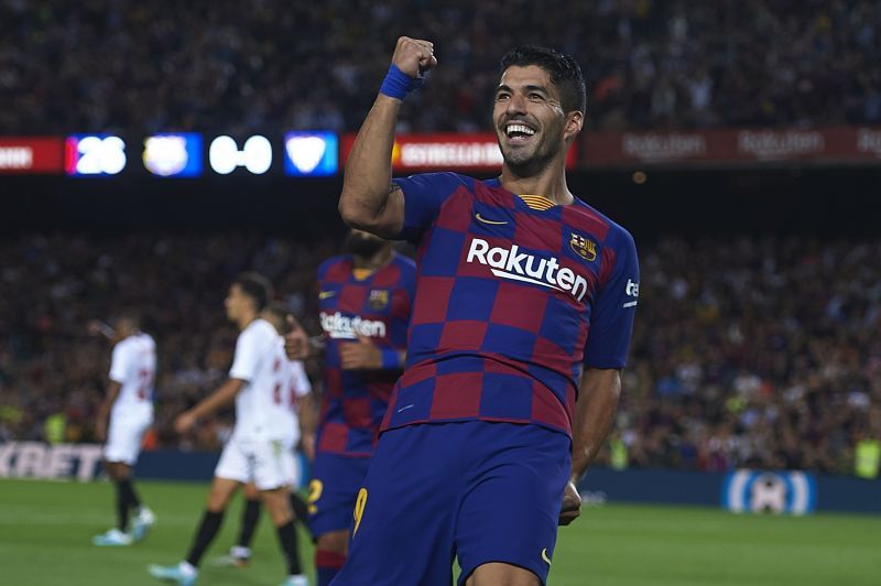 Luis Suarez during his Barcelona days