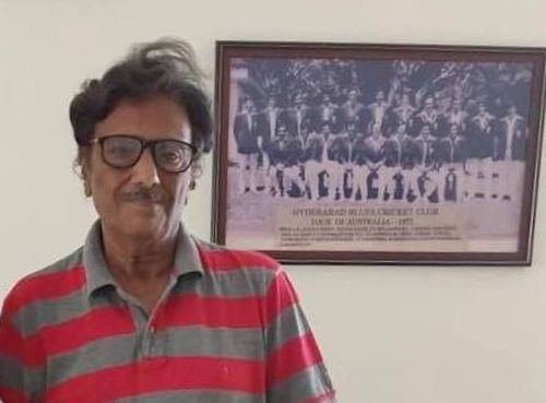 VV Kumar at his residence in Chennai (Credit: Author's Twitter handle)