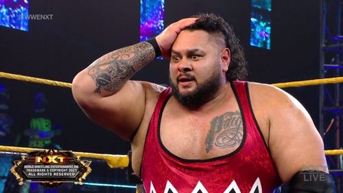 Bronson Reed was left shocked on tonight's episode of NXT