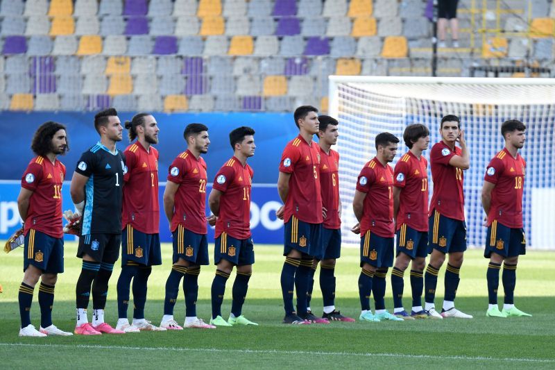 Spain take on Lithuania at the Estadio Municipal de Butarque on Tuesday