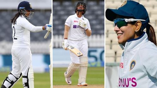 India women's debutants had a great outing against England women