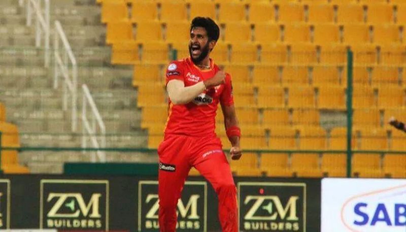 Hasan Ali. Pic: Islamabad United/ Twitter